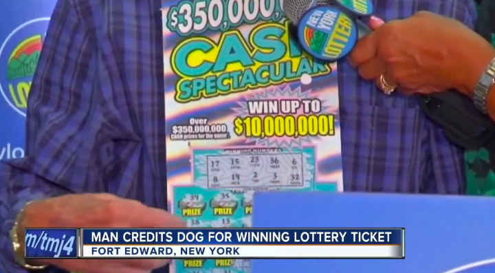 Man buys Slim Jims for his dog, lottery ticket, wins $10M